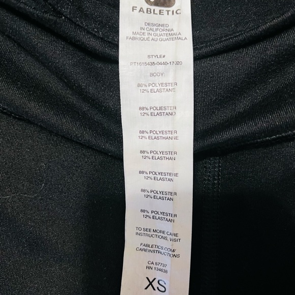 Fabletics Brogan Epona Splatter Print Legging  XS - Picture 3 of 6